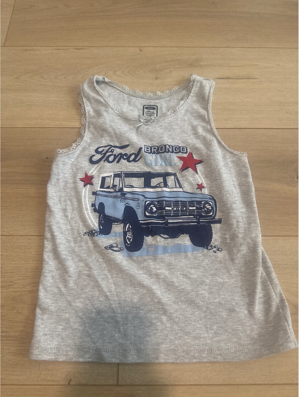 Girls Ford Bronco Tank 10/12